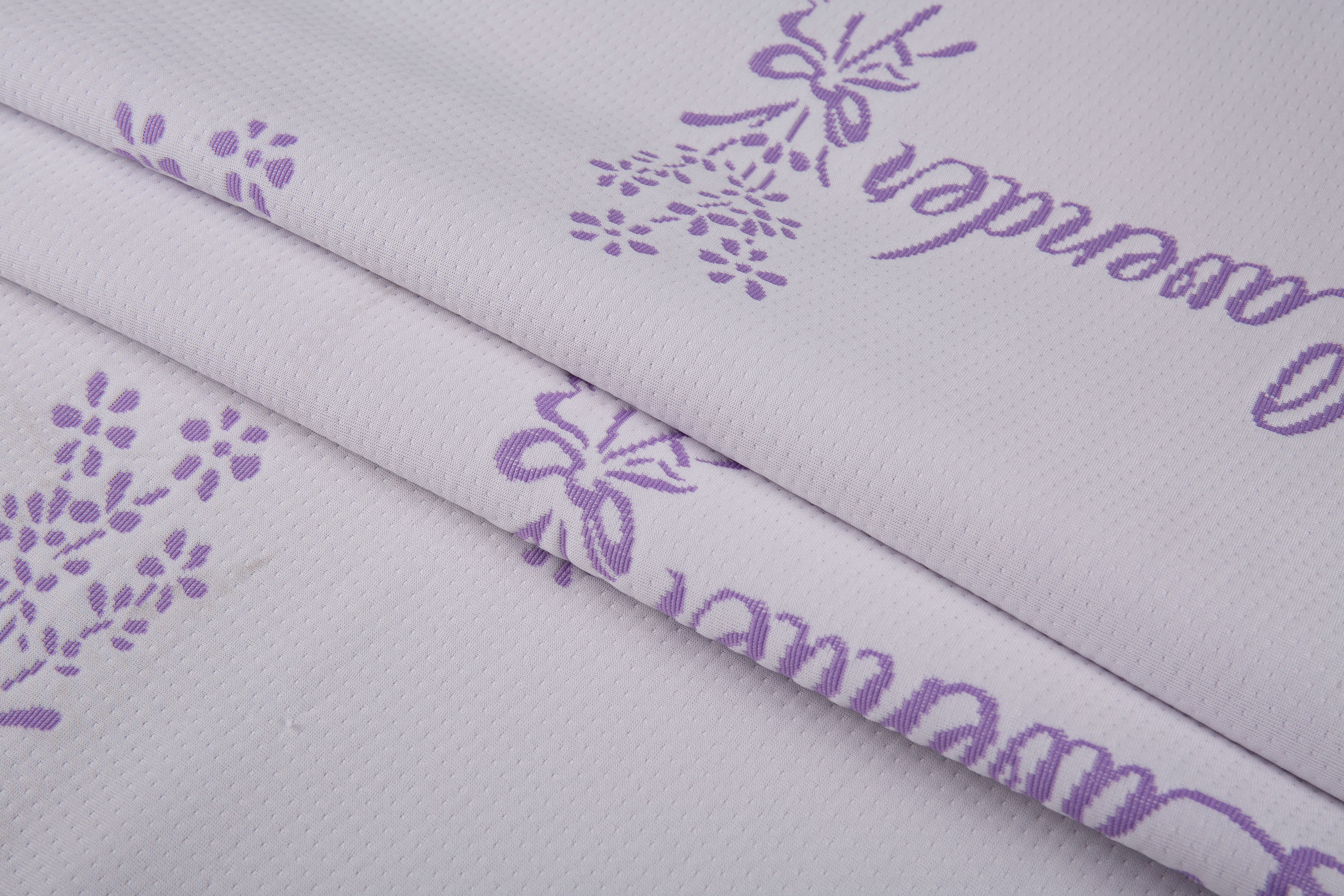 Lavender polyester fabric